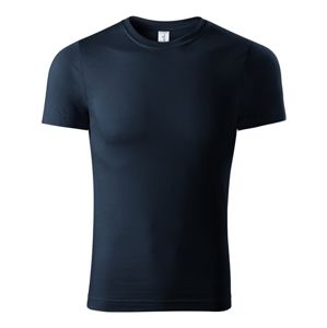 MALFINI Tričko Paint - Námornícka modrá | XL