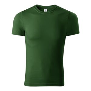 MALFINI Tričko Paint - Fľaškovo zelená | XS