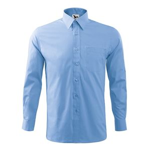 MALFINI Pánska košeľa Style Long Sleeve - Nebesky modrá | XL
