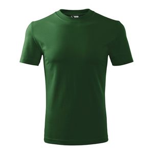 MALFINI Tričko Heavy - Fľaškovo zelená | S