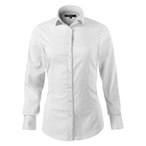 MALFINI Dámska košeľa s dlhým rukávom Dynamic - Biela | L