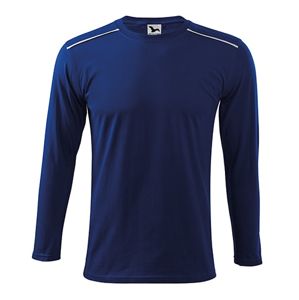 MALFINI Tričko s dlhým rukávom Long Sleeve - Kráľovská modrá | XL