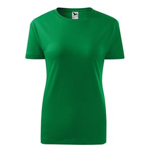 MALFINI Dámske tričko Classic New - Stredne zelená | L
