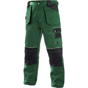 Canis Montérkové nohavice ORION TEODOR - Zelená / čierna | 60
