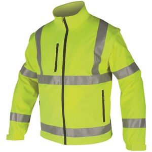 Ardon Reflexná softshellová bunda - Žltá | XL