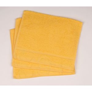 Dobrý Textil Malý uterák Economy 30x50 - Žltá