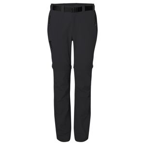 James & Nicholson Dámske outdoorové nohavice s odopínateľnými nohavicami JN1201 - Čierna | XS