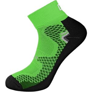 Canis Funkčné ponožky SOFT - Zelená / černá | 45