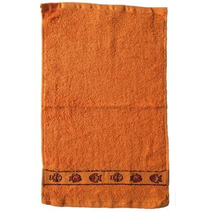 Dobrý Textil Detský uterák s motívom 30x50 - Oranžová | 30 x 50 cm