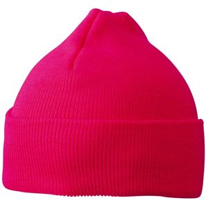 Myrtle Beach Pletená zimná detská čiapka MB7501 - Ružová | uni detská