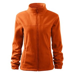 MALFINI Dámska fleecová mikina Jacket - Oranžová | XL