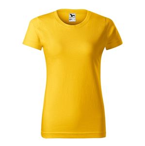 MALFINI Dámske tričko Basic - Žltá | S