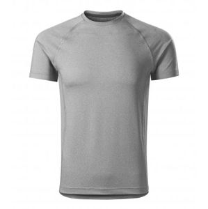 MALFINI Pánske tričko Destiny - Tmavošedý melír | XL