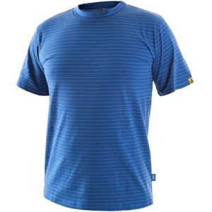 Canis Antistatické tričko ESD CXS NOME - Stredne modrá | M