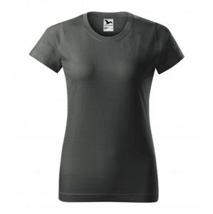 MALFINI Dámske tričko Basic - Tmavá bridlica | S