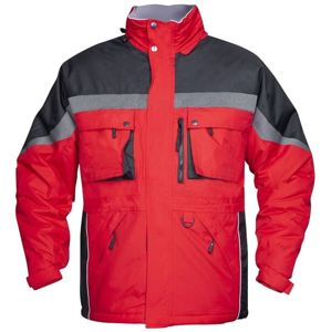 Ardon Zimná pracovná bunda Milton - Červená | M
