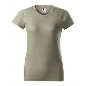 MALFINI Dámske tričko Basic - Svetlá khaki | XL