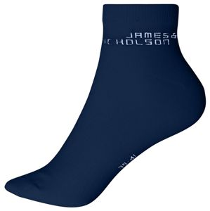 James & Nicholson Členkové ponožky s biobavlnou 8031 - Tmavomodrá | 39-41