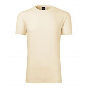 MALFINI Pánske tričko Merino Rise - Mandľová | L