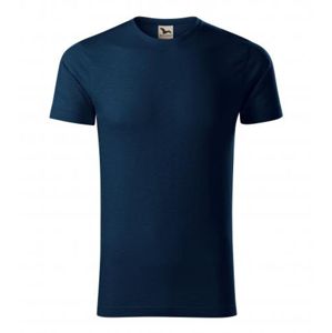 MALFINI Pánske tričko Native - Námornícka modrá | XL
