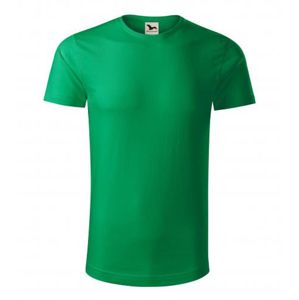 MALFINI Pánske tričko Origin - Stredne zelená | L