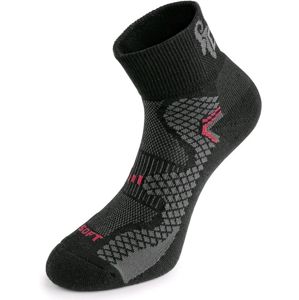Canis Funkčné ponožky SOFT - Čierna / červená | 45