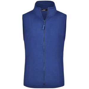 James & Nicholson Dámska fleecová vesta JN048 - Kráľovská modrá | XXL