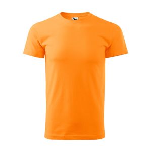 MALFINI Tričko Heavy New - Mandarínkovo oranžová | S