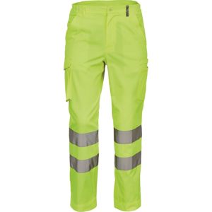 Cerva Reflexné pracovné nohavice VIGO - Žltá | 62