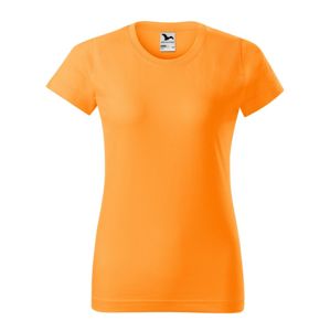 MALFINI Dámske tričko Basic - Mandarínkovo oranžová | S