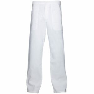 Ardon Pánske biele pracovné nohavice - 46 - Bílá
