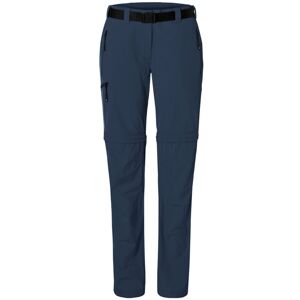 James & Nicholson Pánske outdoorové nohavice s odopínateľnými nohavicami JN1202 - Tmavomodrá | L