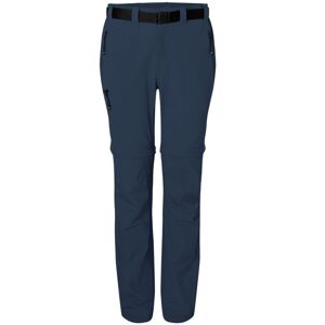 James & Nicholson Dámske outdoorové nohavice s odopínateľnými nohavicami JN1201 - Tmavomodrá | L