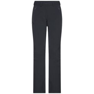 James & Nicholson Dámske elastické outdoorové nohavice JN584 - Čierna | XL