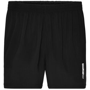 James & Nicholson Pánske bežecké šortky JN488 - Čierna / čierna | L