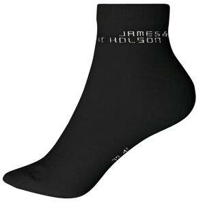 James & Nicholson Členkové ponožky s biobavlnou 8031 - Čierna | 39-41
