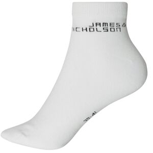James & Nicholson Členkové ponožky s biobavlnou 8031 - Biela | 39-41