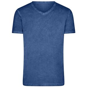 James & Nicholson Pánska tričko Gipsy JN976 - Džínsová | L