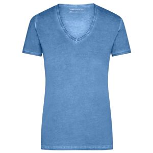 James & Nicholson Dámske tričko Gipsy JN975 - Modrá | XXL