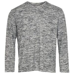 Stedman Pánsky sveter s dlhým rukávom - Tmavošedý melír | XL