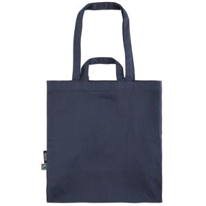 Neutral Nákupná taška so 4 uškami z organickej Fairtrade bavlny - Námornícka modrá