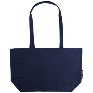 Neutral Veľká nákupná taška cez rameno z organickej Fairtrade bavlny - Námornícka modrá