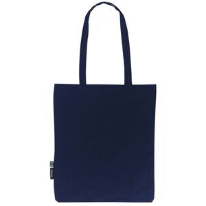 Neutral Nákupná taška cez rameno z organickej Fairtrade bavlny - Námornícka modrá