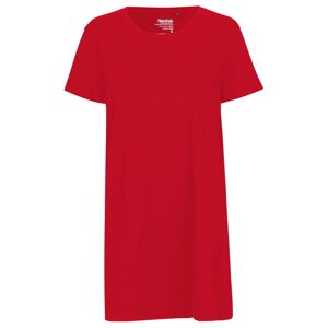 Neutral Dámske dlhé tričko z organickej Fairtrade bavlny - Červená | XXL