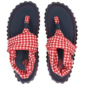 Gumbies Dámske sandále Gumbies Slingback - Tmavomodrá / červená / biela | 36