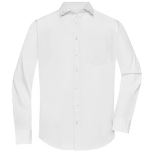 James & Nicholson Pánska košeľa s dlhým rukávom JN678 - Biela | XXXXL
