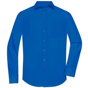 James & Nicholson Pánska košeľa s dlhým rukávom JN678 - Kráľovská modrá | M