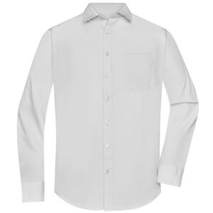 James & Nicholson Pánska košeľa s dlhým rukávom JN678 - Svetlošedá | XL