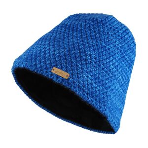 Bontis Melírovaná pánska pletená zimná čiapka - Kráľovsky modrý melír | uni