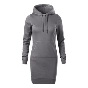 MALFINI Dámske šaty Snap - Oceľovo šedá | XL
